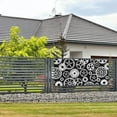 thumbnail image 3 of Pofeuu Metallic Gears Print Colorful Yard Festival Banner Sign Party Outdoor & Indoor Party Decoration Banne Festival Yard Sign-Small, 3 of 8