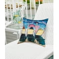 thumbnail image 3 of Relaxing Mermaid Tails Printed Indoor/Outdoor Pillow 18" x 18", 3 of 8