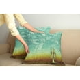thumbnail image 3 of Ambesonne Music Throw Pillow Cover 2 Pack, Old Worn Trumpet Grungy, 20", Sea Green Brown, 3 of 6