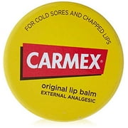 Carmex Classic Lip Balm Medicated 0.25 oz (Packs of 2)