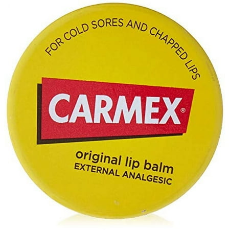 Carmex Classic Lip Balm Medicated 0.25 oz (Packs of 2)
