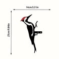 thumbnail image 3 of Unique Metal Woodpecker Silhouette Outdoor Decoration Rust-Resistant Waterproof Metal Decoration For Garden Decoration, Perfect Gift For Gardeners Nature Lovers Outdoor, 3 of 3