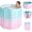 Blue and Pink, variant on Portable Bathtub for Adults, 31.5"x26" Collapsible Ice Bath Tub for Ice Bath&Hot SPA, Cold Plunge Tub for Indoor & Outdoor Use, Black