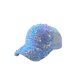 thumbnail image 1 of Sombreros de Sol Mujeres Gorra de Béisbol de Lentejuelas Espumantes, Gorra de Malla Ajustable, Sombrero de Sol Transpirable, Gorra de Béisbol de Viaje Y Gorra Puntiaguda Adecuada para Sombreros de Fie, 1 of 6