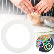 1pcs 3.7 Inch Silicone Sealing Ring Silicone Replacement Gaskets Rubber Seals for Mouth Glass Jars, Leakproof Silicone Gasket Sealing Rings for Mason Jars, Elastic and Fits Most Sizes