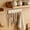 🔥 Beige_New#1353, variant on Kitchen Wall Hooks for Kitchen Utensils and Towels, No Drill Plastic Hook Rack with 5 or 7 Continuous Hooks for Small Spaces, Rental Friendly Storage Organizer