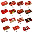thumbnail image 5 of HUUXIW Christmas Bathroom Shower Mat Xmas Santa Claus Printed Toilet Absorbent Non Slip Bathing Rugs Household Decor, Type 9, 5 of 7