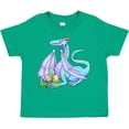 thumbnail image 3 of Inktastic Blue Easter Dragon with Painted Eggs Boys or Girls Toddler T-Shirt, 3 of 5