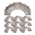 thumbnail image 4 of Aquarium Bridge Resin Arch Bridge Building Rockery Bonsai Ornament Fish Tank Landscaping Micro Landscape 10Pack, 4 of 5