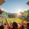 thumbnail image 4 of Foam Finger Cheering Gloves, EVA Fan Hand Gloves Lightweight Comfortable Reusable Sports Supporter Accessory Easy Wave Durable Design for Stadium Events Parties Team Fans, 4 of 5