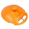 thumbnail image 1 of Single Tennis Trainer, Tennis Training Rebound Ball Tennis Trainer Practice Training Tool with Rope, Orange, 1 of 4