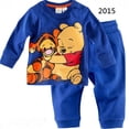 thumbnail image 2 of Winnie The Pooh Tigger Traje de pijama para niños Pantalones de manga larga Nuevo traje de ropa para el hogar para niños Ropa de dormir para niños y niñas 3T (95 CM) zhangyuxiang CONDUJO, 2 of 2