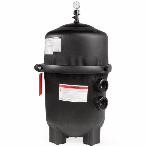XtremepowerUS Pool Filter 425 Sq. Ft. Quad Cartridge System for In-Ground Pool/Spa Up to 90,000 Gal