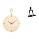 thumbnail image 1 of Reloj de pared,Reloj de pared decorativo para sala de estar,silencioso,Figura de escritorio,Escultura abstracta de pensador para decoración de oficina y hogar.,Figura decorativa de, 1 of 8