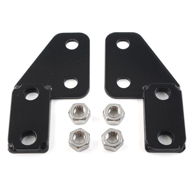 Eliminador de barra de soporte Kennzeichen para HARLEY 1997–2008 FLT FLHT Paar schwarz