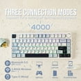 thumbnail image 3 of EPOMAKER x AULA F75 75% ANSI Hot-Swap Gasket Bluetooth 5.0/2.4G Wireless/Wired Mechanical Keyboard PBT Keycaps for Mac/Win, 3 of 10