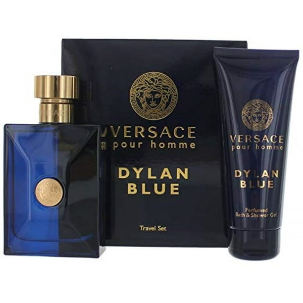 Versace - Versace Dylan Blue Pour Homme Cologne Gift Set for Men, 2 Pieces - Walmart.com ...