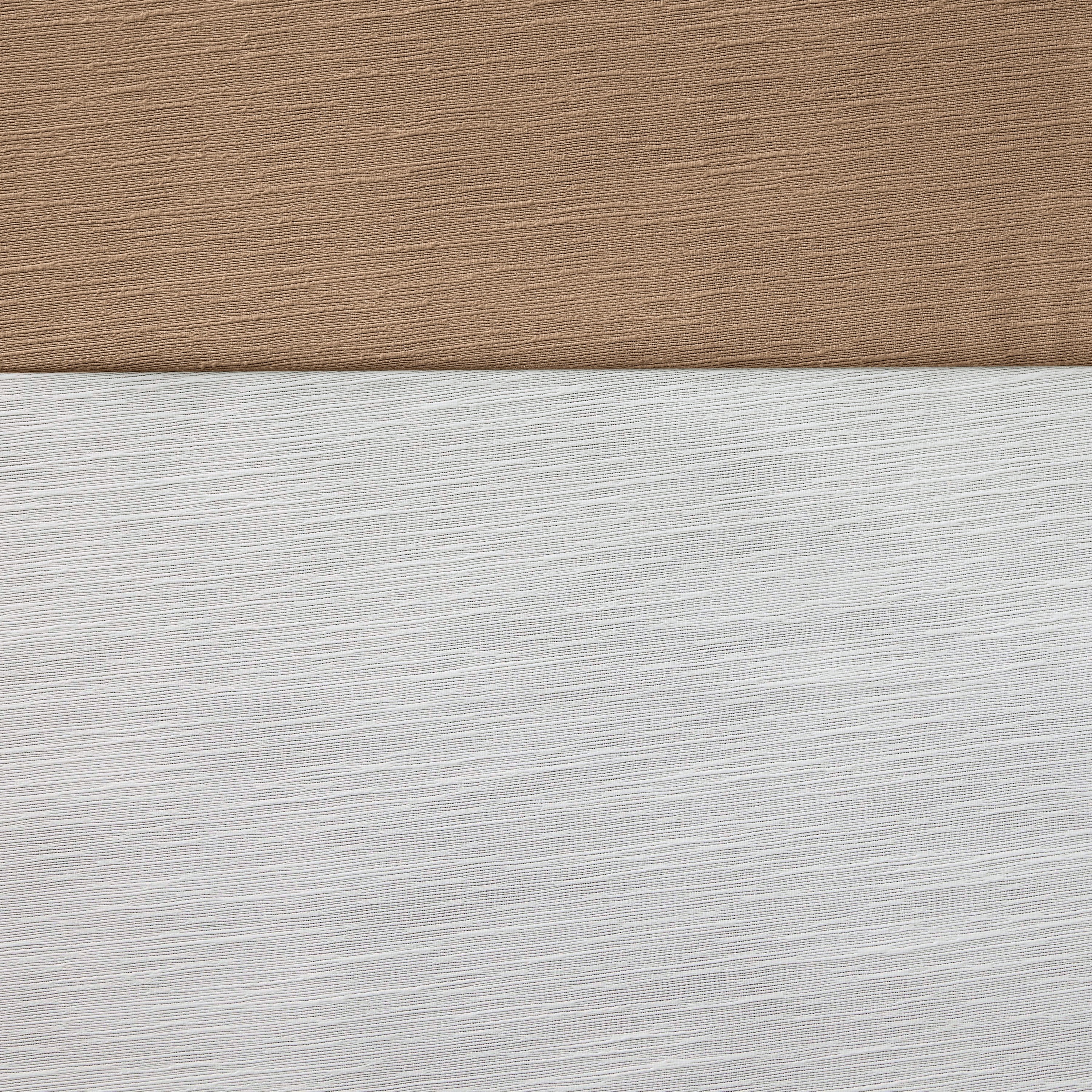 Better Homes & Gardens Colorblock Rod Pocket and Back Tab Blackout Curtain Panel, 1-Piece, Brown, 50" W x 84" L