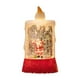 thumbnail image 2 of Farol navideño de Papá Noel, muñeco de nieve y árbol de Navidad. Funciona con enchufe o pilas. Lámpara brillante con escena iluminada para decoración navideña. 100 ml. Lámpara decorativa de plástico., 2 of 6