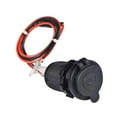 thumbnail image 3 of BotaniNest 12V Socket And Plug Socket For Truck Motobike Boats Marine ATV With & 60cm, 3 of 7