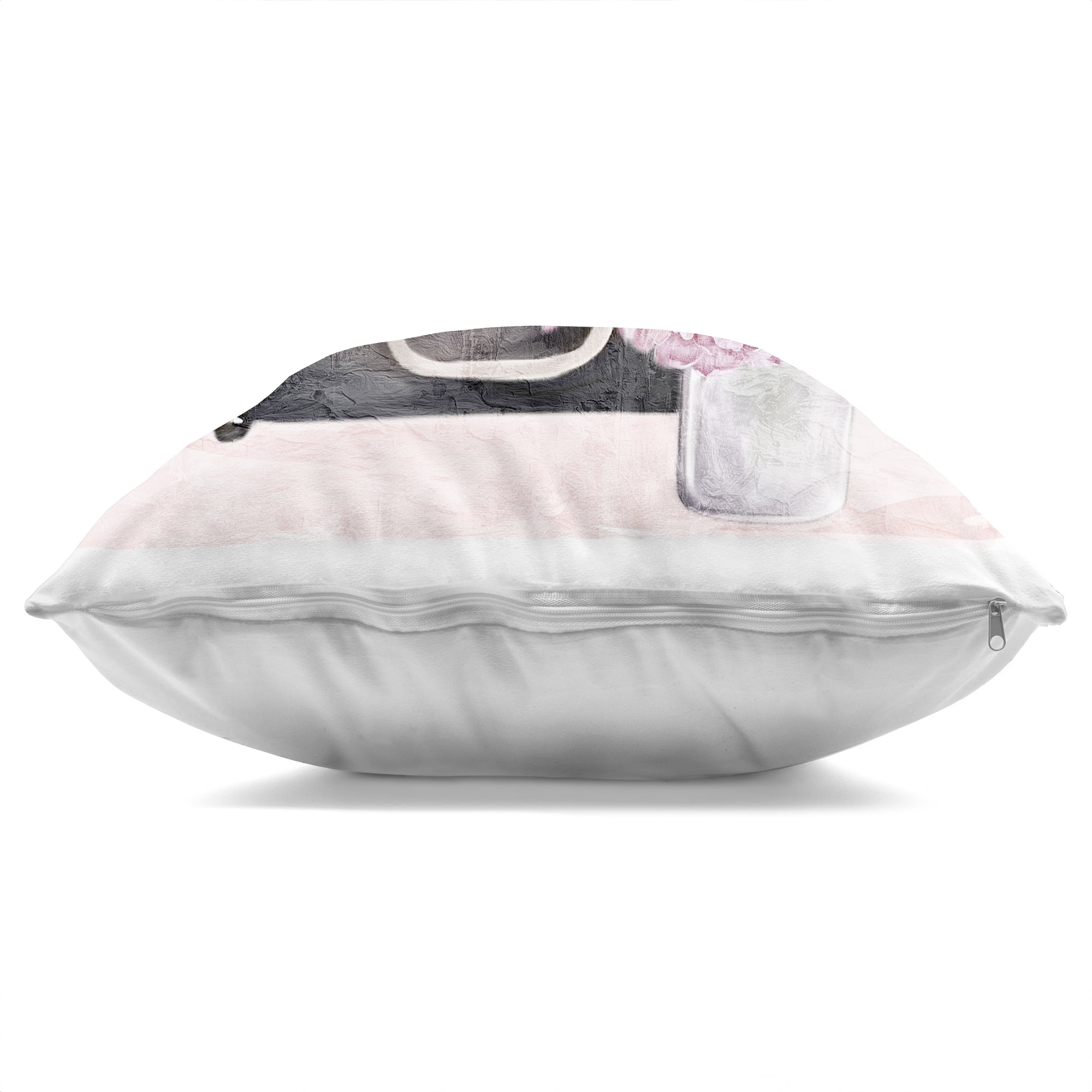 Stupell Industries Glam Time Stacked Bags Decorative Printed Throw Pillow, design by Kim Allen, 18 x 7 x 18
