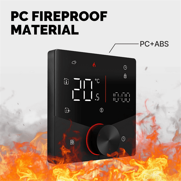 1 x WiFi Smart Thermostat-Black