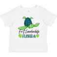 thumbnail image 3 of Inktastic Fort Lauderdale, Florida Happy Sea Turtle Boys or Girls Baby T-Shirt, 3 of 5