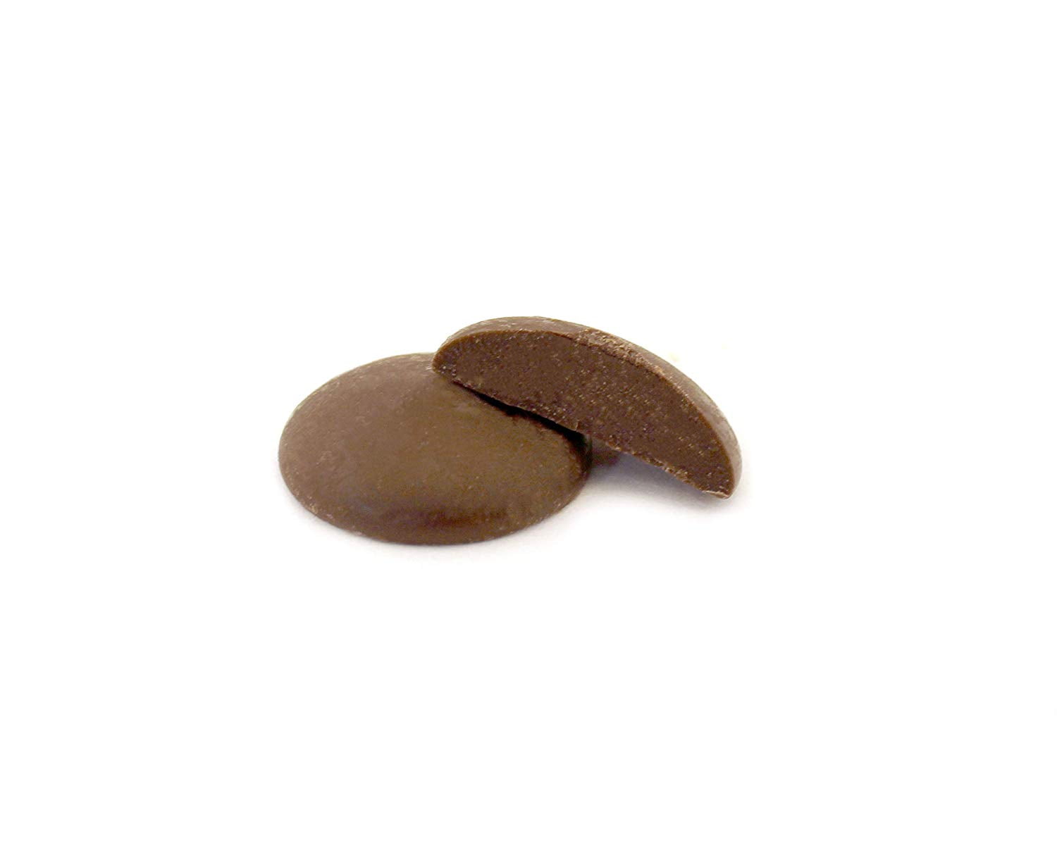Merckens Milk Chocolate, Melting Wafers Buttons Candy, Bulk 2 Pounds Bag