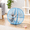 Blue, variant on Christmas New 360° Panoramic Black Rolling Cat Playpen, 27 IN Indoor Outdoor Safe Mesh Cat Enclosure, One-Click Setup Breathable Washable Rolling Play Cage for Cats & Small Pets