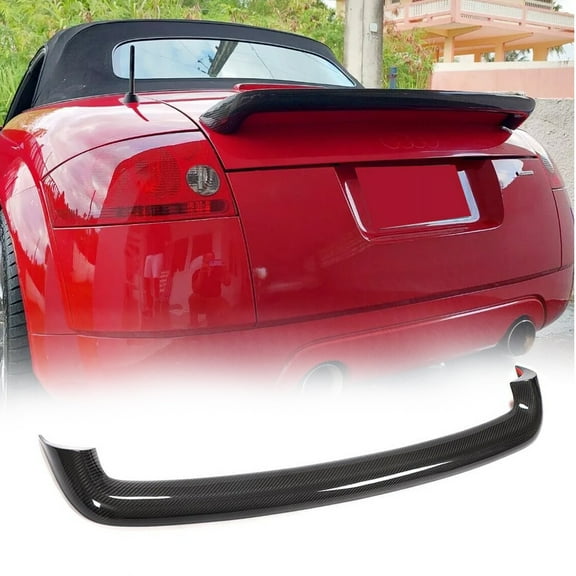 Carbon Fiber Trunk Spoiler for Audi TT Mk1 Type 8N TT Quattro 1998-2006 Rear Boot Lid Highkick Wing Lip