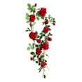 thumbnail image 1 of Shisuyan Artificial Rose Cane Tube Green Plastic 1Set 7.1x3.9in, 1 of 8