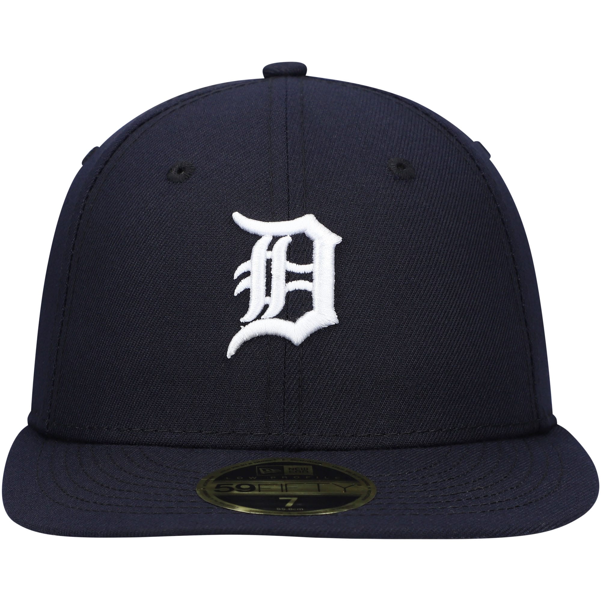 Men's New Era Navy Detroit Tigers Authentic Collection On-Field Home Low Profile 59FIFTY Fitted Hat