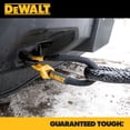 thumbnail image 2 of Kit de recuperación Kinetic Tow Rope DEWALT DXBC90006, 8 m, 29.300 libras, 2 of 9