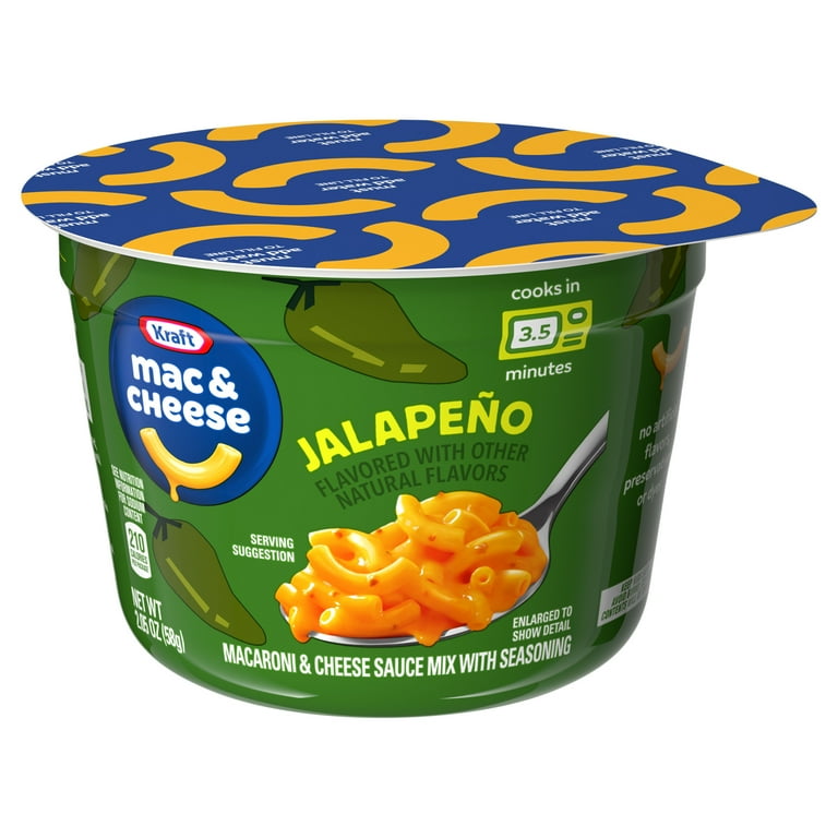 Kraft Jalapeño Flavored with Other Natural Flavors Mac & Cheese