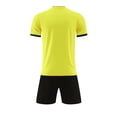 thumbnail image 5 of LWNYDPLSD Soccer Jerseys Set for Boys 2 Piece Summer Team Suit Kids School Uniforms Personalized Shirts Gym Training Mesh Shorts Running Sports Outfits for Basketball Running Toddler Clothes, 5 of 5