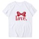 thumbnail image 5 of RKSTN Valentines Gift Valentine Shirts for Women Oversized Crewneck Valentine's Day Graphic Print Short Sleeve T Shirts Pullover Top Womens Casual Round Neck Plus Size Loose Comfy Summer Tee Shirts, 5 of 6