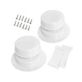 thumbnail image 3 of Tapones ventilación para tuberías vehículos recreativos, universales, 1 a 2 3/8 pulgadas, con tornillos. Incluye kit reemplazo tapones 2 Cap, 3 of 8