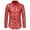 Red, variant on IROINNID Long Sleeve Shirts for Men Comfy Solid Button Closure Sleeve Floral Foil Print Shirts,Purple