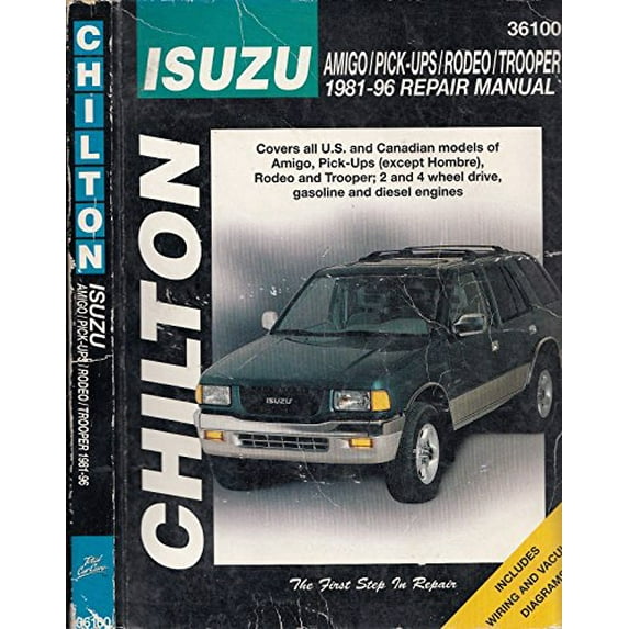 Pre-Owned Isuzu Amigo, Pick-Ups, Rodeo, and Trooper, 1981-96 (Paperback) 080199134X 9780801991349
