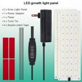 thumbnail image 2 of Lámpara Planta Regulable 20W 5000K 270/540LEDs 10 Niveles para Casa Verde, 2 of 9
