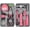 Pale Pink, variant on Tool Set 25pc Pink Household DIY Tool Kit for Women. Small Mini Tool Box Set of Starter Basic Ladies Tools