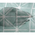 thumbnail image 4 of oneOone Viscose Chiffon Fabric Dot & Triangle Block Print Fabric BTY 42 Inch Wide, 4 of 4