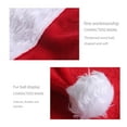 thumbnail image 6 of Vacemry Under $5 Light Up Santa Claus Hat, Glowing Christmas Hat for Adults Parties, Velvet Santa Hat with Battery Lights, Festive Party Headwear for Christmas Events, Light Up Holiday Accessory, 6 of 7
