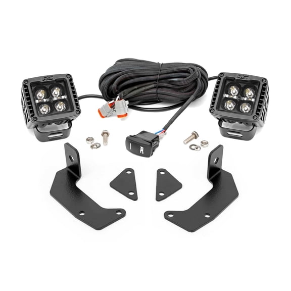 Rough Country 2" LED Cube Kit for CFMoto UForce 1000/1000XL | Amber DRL - 96105