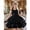 F-360Black, variant on ZHOGXU Big Kids Girls Dress Sleeveless Round Neck Solid Color Sequined Mesh Comfortable Stylish Tutu Dresses For Party And Performance Black 6-7 Years