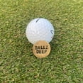 thumbnail image 6 of Zhaomeidaxi Golf Ball Markers Assorted Funny Words - AlloyAlloy Golf Markers Funny Words Mini Good Toughness Golf Hat Marker for Golf Court, 6 of 9