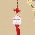 thumbnail image 3 of LLC Ceramic Feng Shui Lucky Cat Hanging Ornament for Wealth and Fortune, 3 of 4