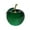 Green, variant on Crystal Apple Fruit Decorations Figurine Ideal Gifts for Wedding Birthday Christmas and Home living room desktop Decoration