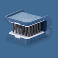 thumbnail image 3 of Cocina Cepillo de esponja para lavavajillas para lavavajillas Placas en forma de U Lavado Frolling Scrubging MANEJA DE MANZA DE LA MANZA DE LA MANTENIMIENTO PARA EL REMOVER DE SCREACIÓN AZUL Noticed HA010308-01, 3 of 6