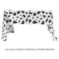 thumbnail image 2 of Raindrops  Party Tablecloth Milk Pattern Coffee Store Cloths Long Lasting, 2 of 8
